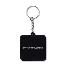 Load image into Gallery viewer, Butter Goods Grove Rubber Keychain - Black