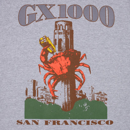 GX1000 Crab Tee - Heather Grey