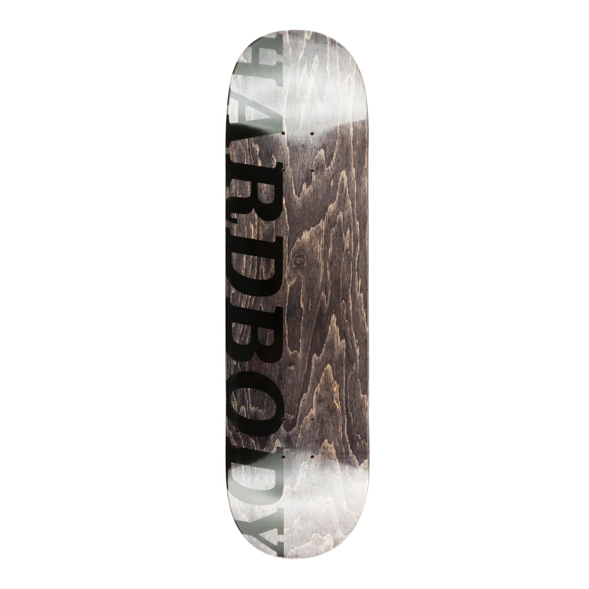 Hardbody Logo Deck - 8.25 Black/Black Veneer