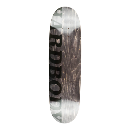 Hardbody Egg Logo Shaped Deck - 8.5 Black/Black Veneer