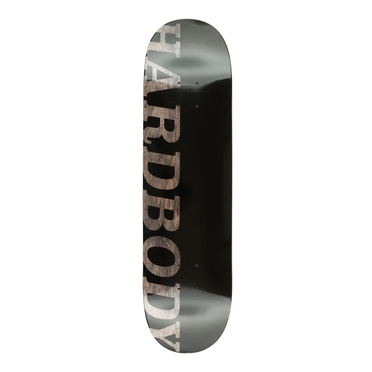 Hardbody Logo Deck - 8.25 Black Knockout