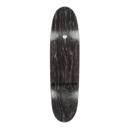 Hardbody Egg Logo Shaped Deck - 8.5 Black/Black Veneer