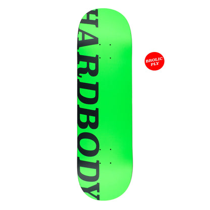 Hardbody Brolic Ply Deck - 8.75 Green