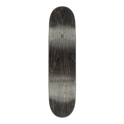 Hardbody Logo (Short) Deck - 8.25 Black/White