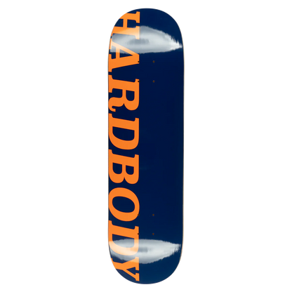 Hardbody NY Logo Deck - 8.38 Orange/Navy