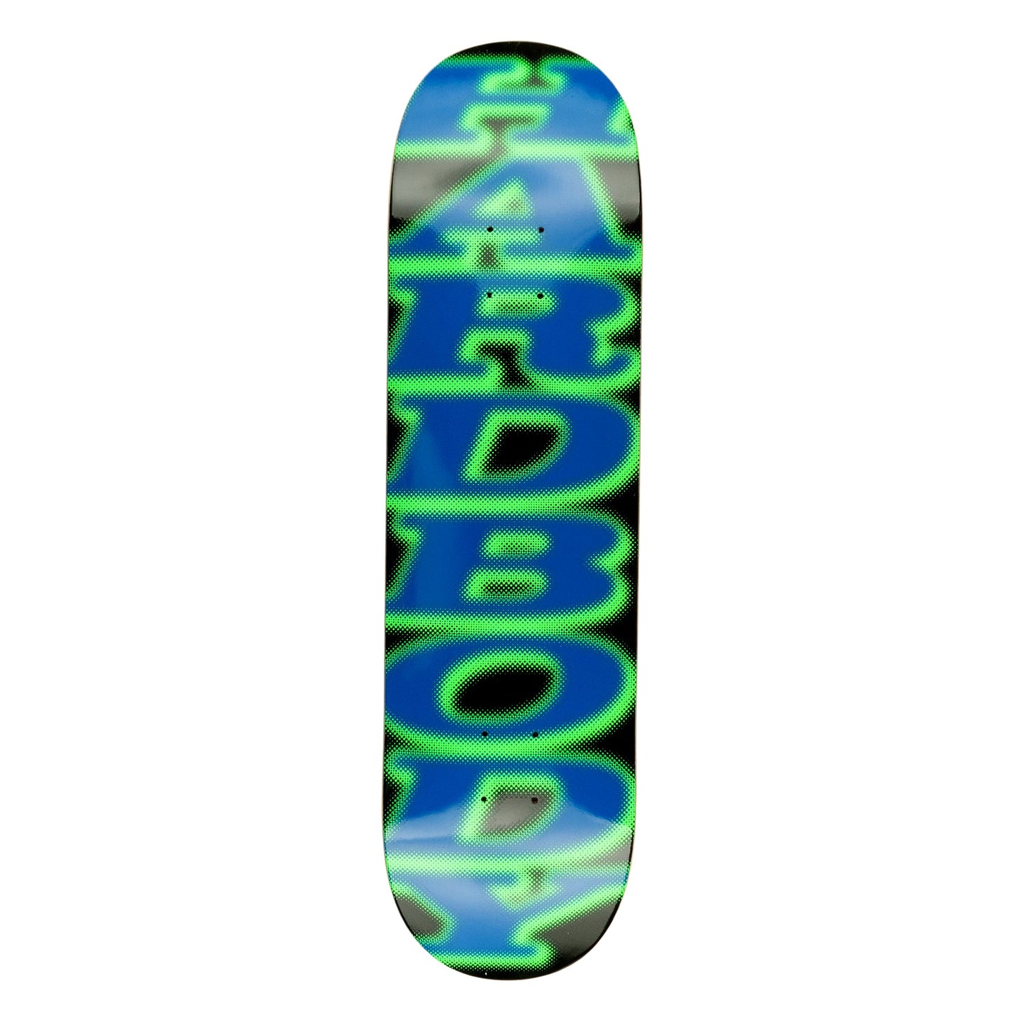 Hardbody Stacked Spot Logo - 8.25 Blue/Neon