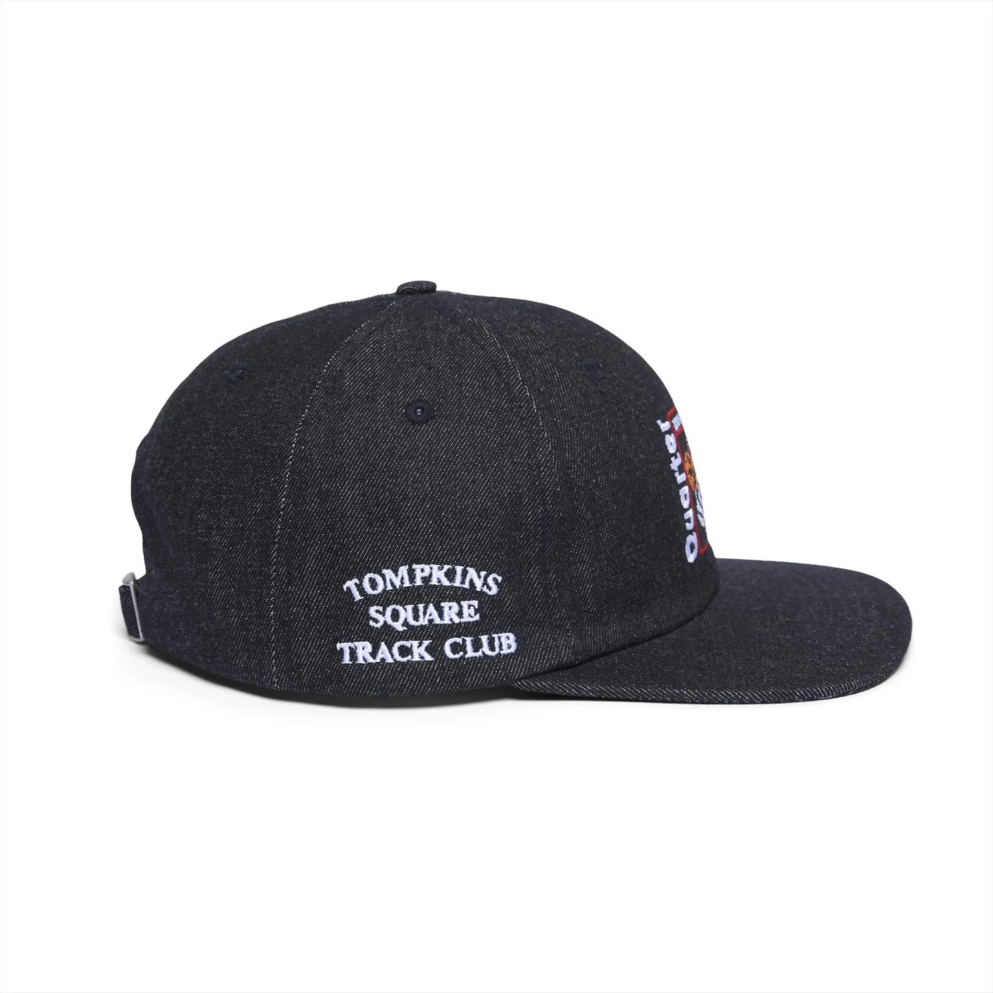 Quartersnacks Party Cap - Black Denim