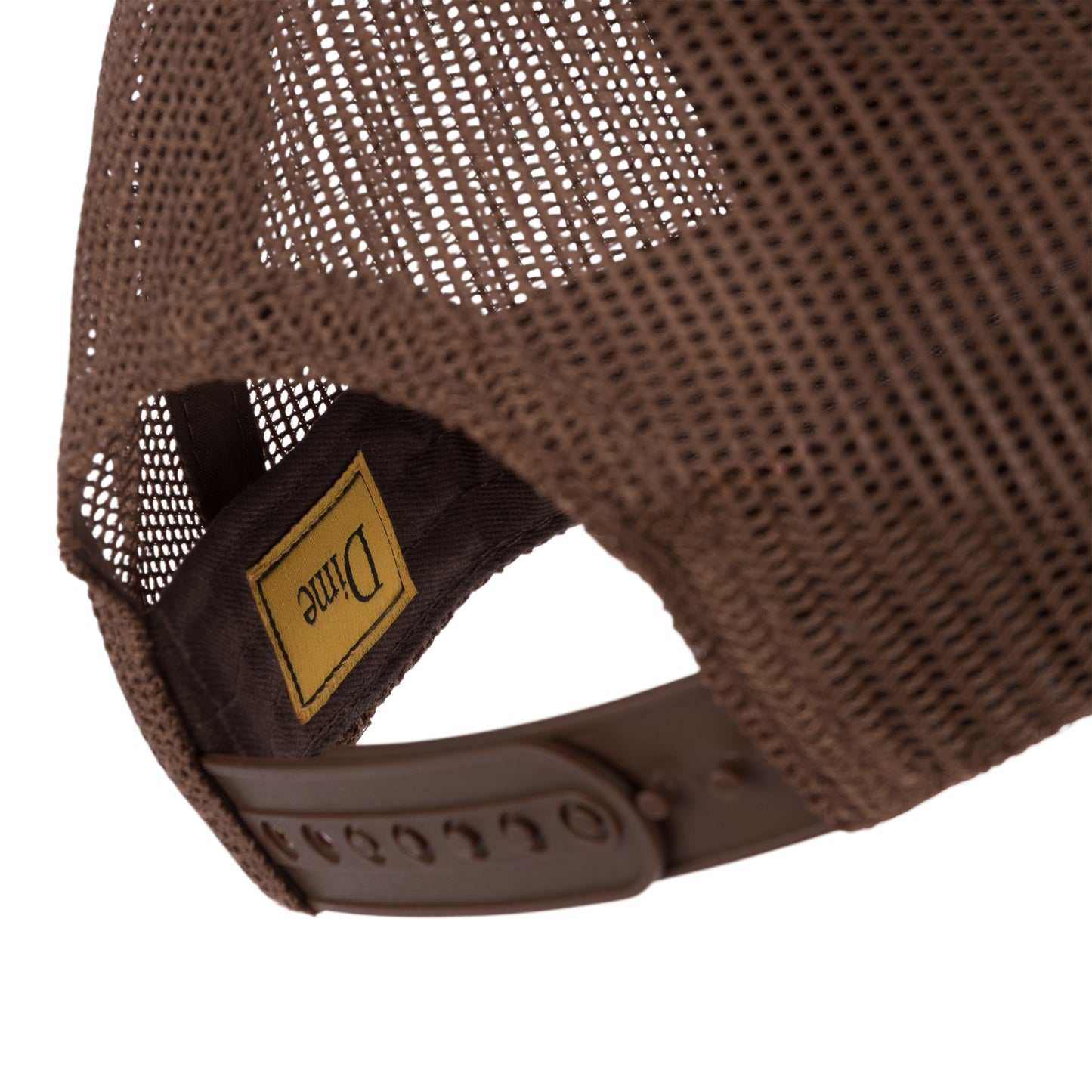 Dime Classic Duo Trucker Cap - Brown