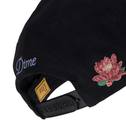 Dime Lotus Full Fit Cap - Black