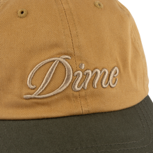 Load image into Gallery viewer, Dime Cursive Low Pro Cap - Wheat/Green