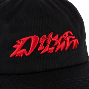 Dime Happy Worker Cap - Black