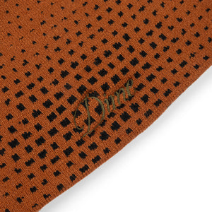 Dime Pixel Skully Beanie - Copper