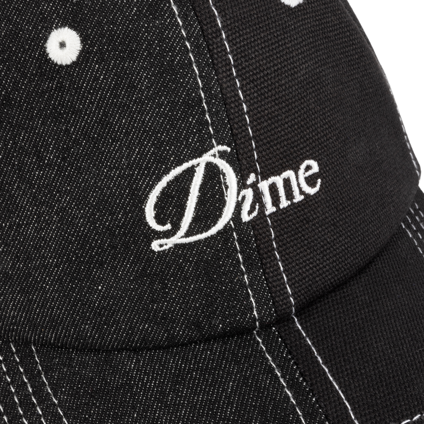 Dime Split Low Pro Cap - Black