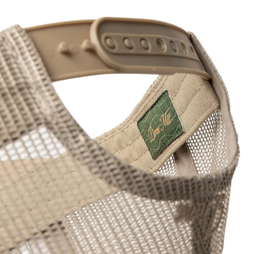 Dime Vortex Trucker Cap - Sand