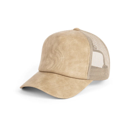Dime Vortex Trucker Cap - Sand