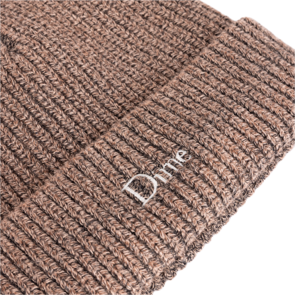 Dime Rib Fold Beanie - Oak