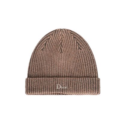 Dime Rib Fold Beanie - Oak