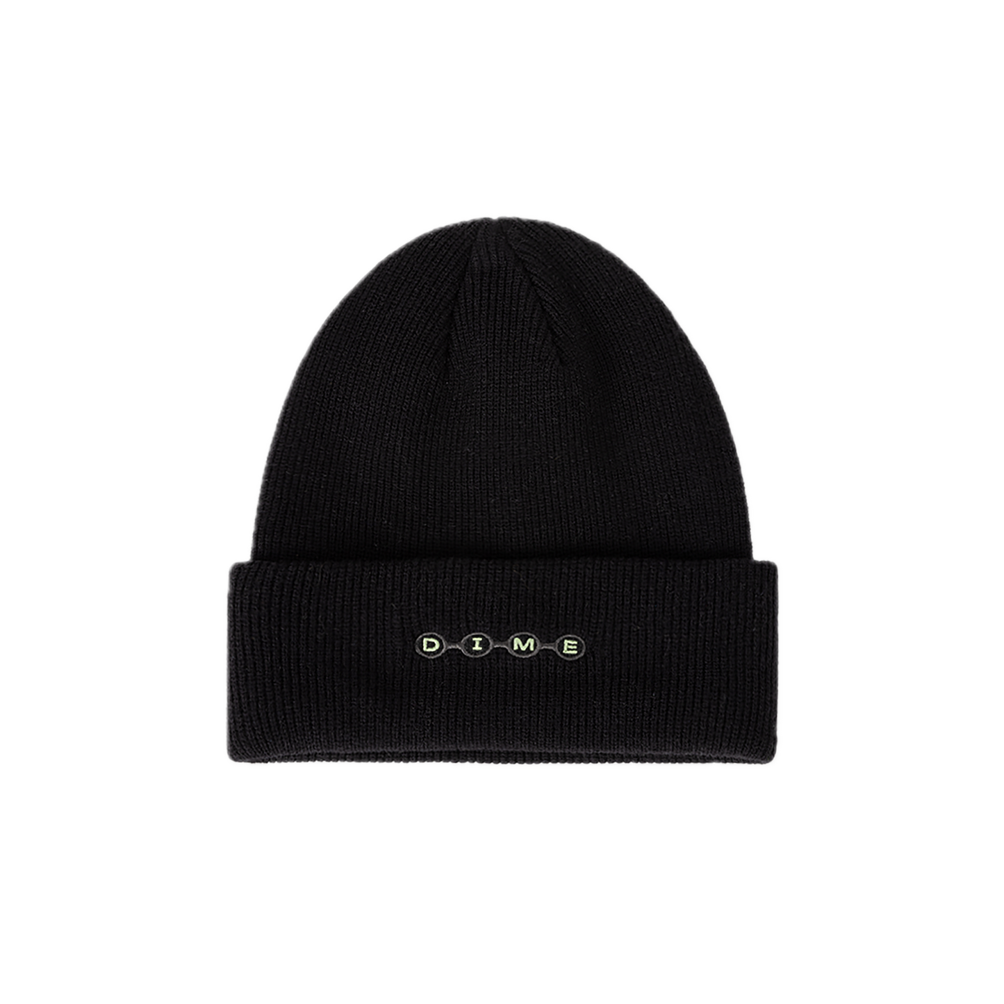 Dime Space Fold Beanie - Black
