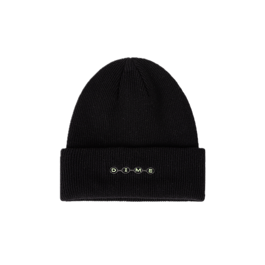 Dime Space Fold Beanie - Black
