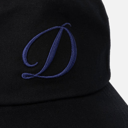 Dime Cursive D Worker Cap - Black
