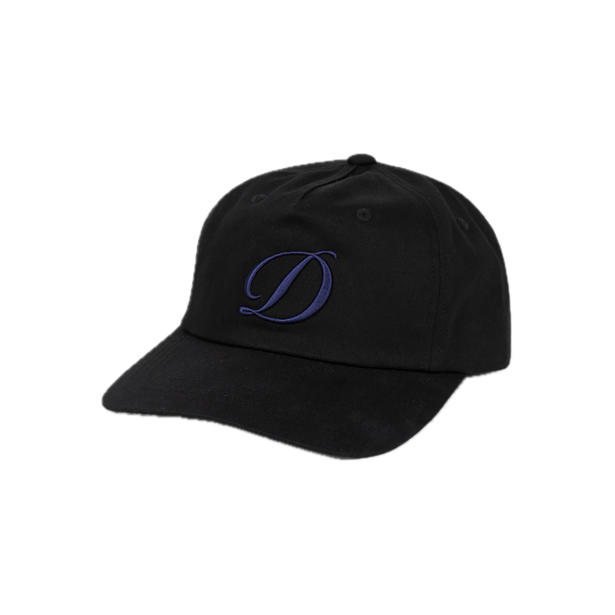 Dime Cursive D Worker Cap - Black