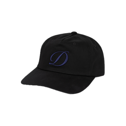 Dime Cursive D Worker Cap - Black