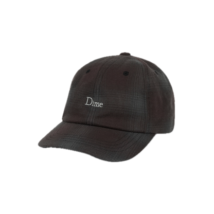 Dime Flannel Low Pro Cap - Bordeaux