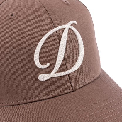 Dime Cursive D Full Fit Cap - Tan