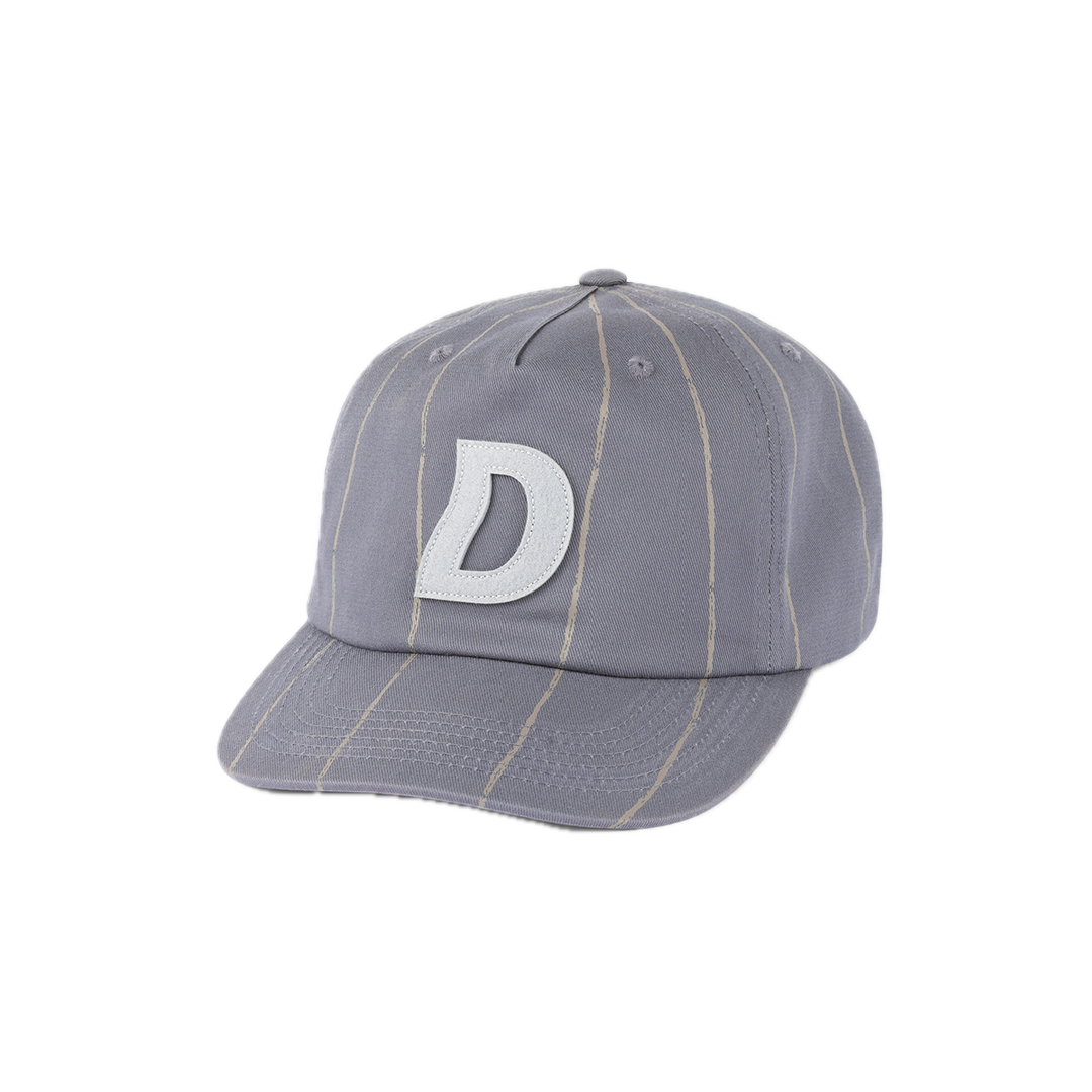 Dime Pinstriped Worker Cap - Gray