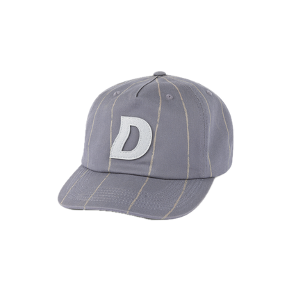 Dime Pinstriped Worker Cap - Gray
