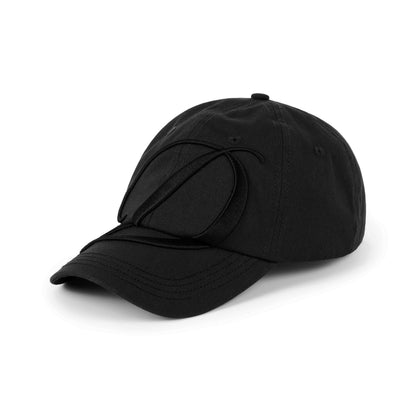 Dime Big Cursive Low Pro Cap - Black