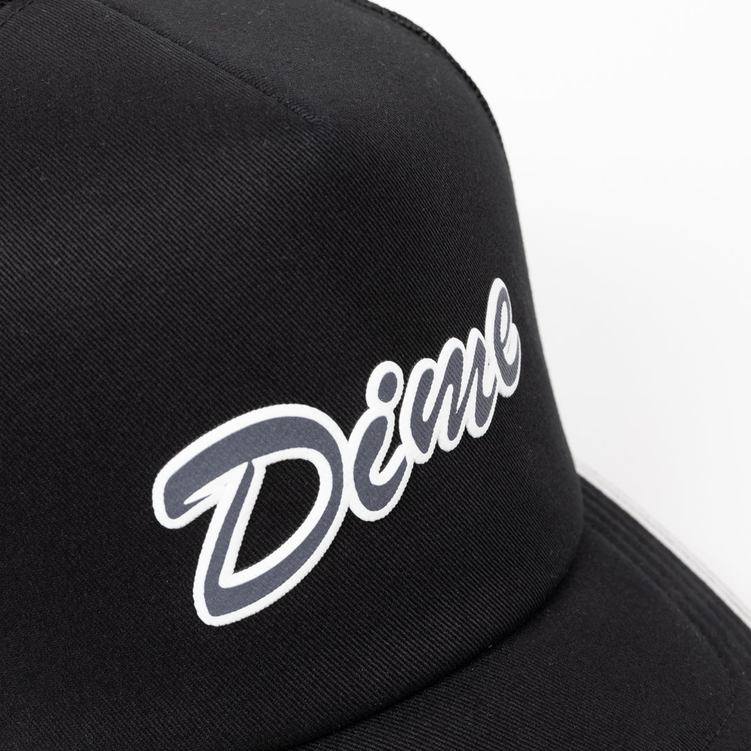 Dime Race Trucker Cap - Black