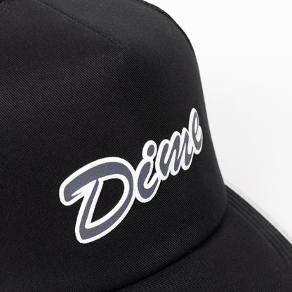 Dime Race Trucker Cap - Black