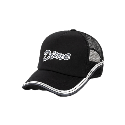 Dime Race Trucker Cap - Black