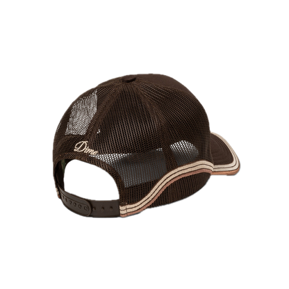 Dime Race Trucker Cap - Brown