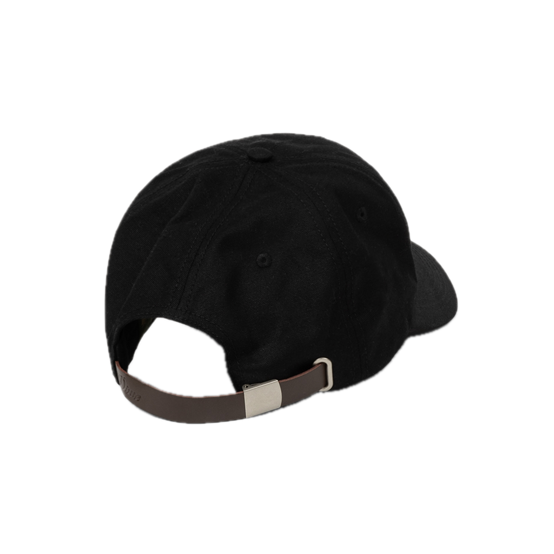Dime Waxed Worker Cap - Black