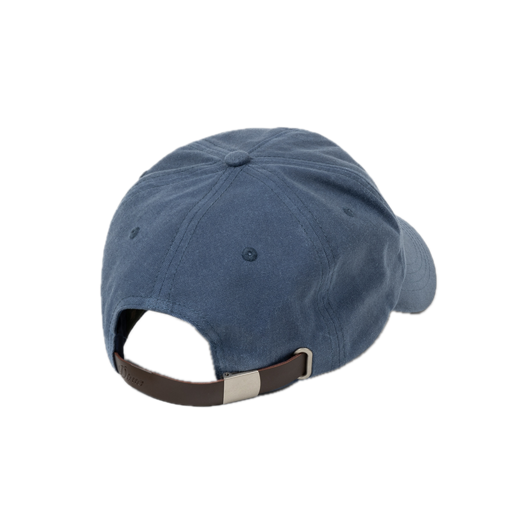 Dime Waxed Worker Cap - Blue