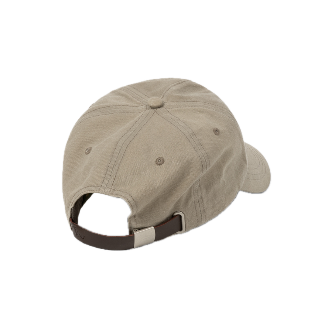 Dime Waxed Worker Cap - Taupe