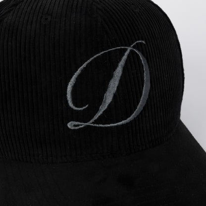 Dime Cord Full Fit Cap - Black