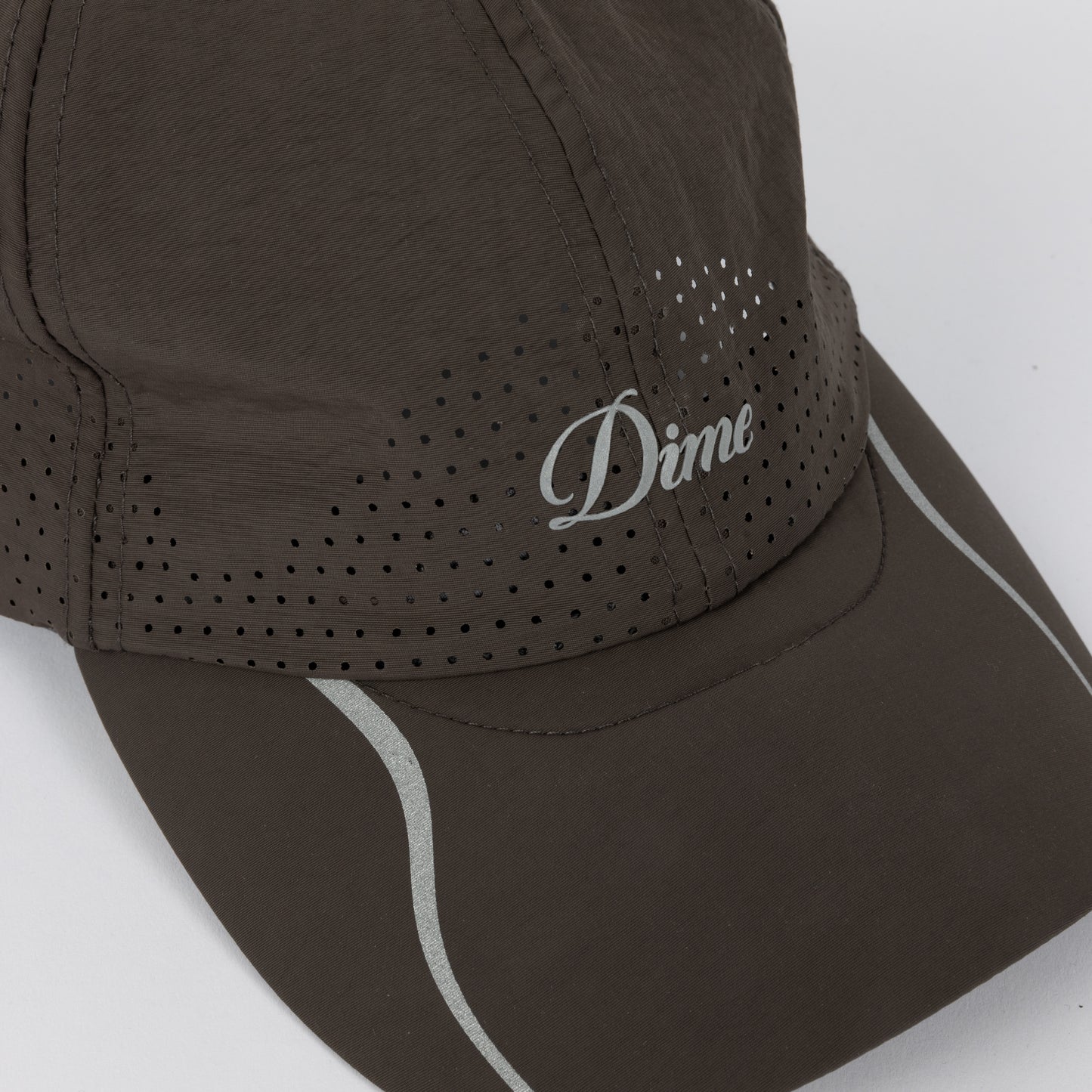 Dime Cursive Tech Cap - Charcoal