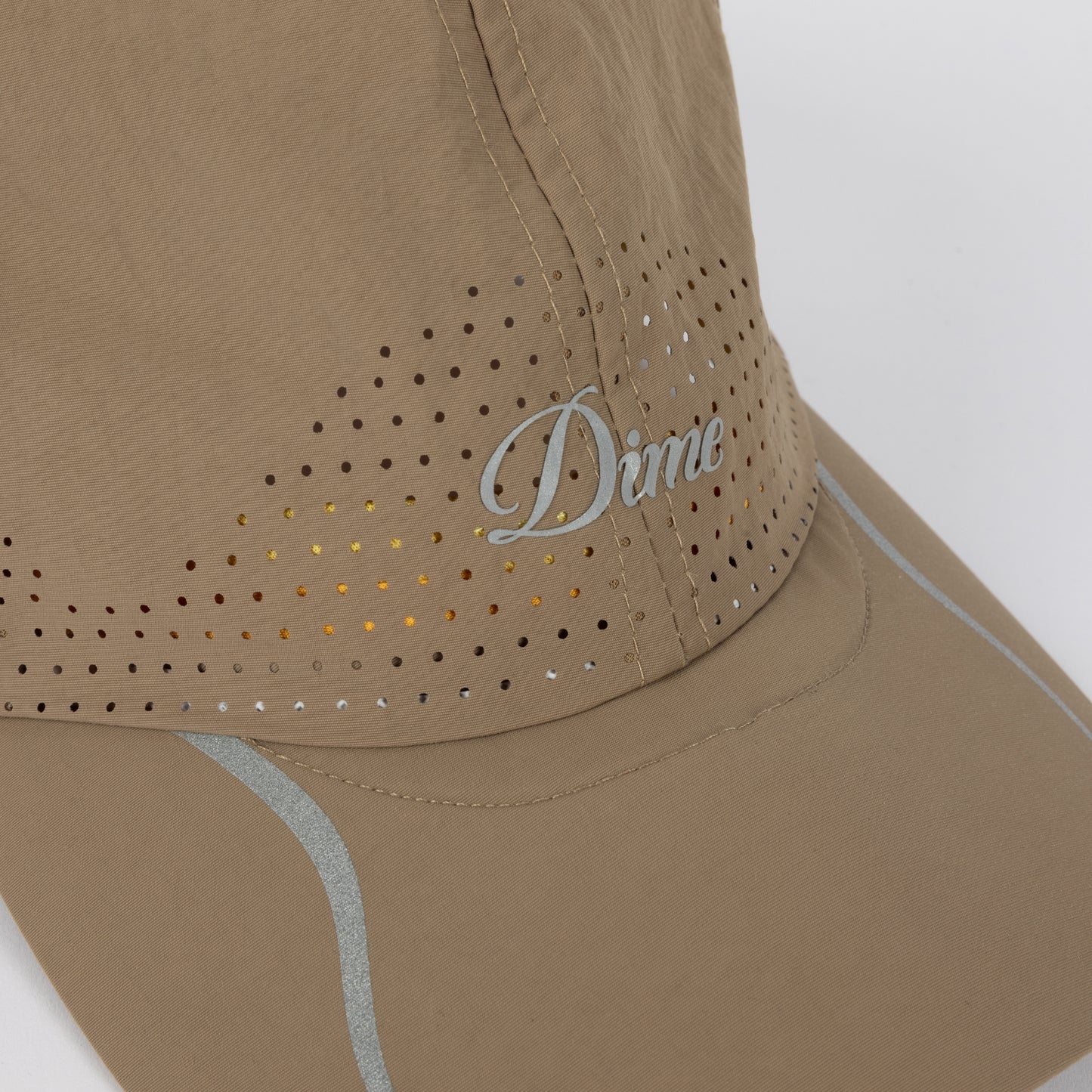 Dime Cursive Tech Cap - Taupe