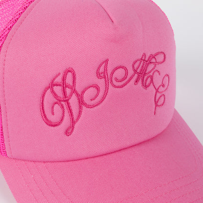 Dime Fighter Trucker Cap - Hot Pink