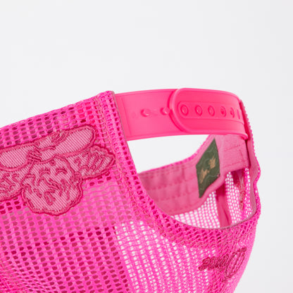 Dime Fighter Trucker Cap - Hot Pink