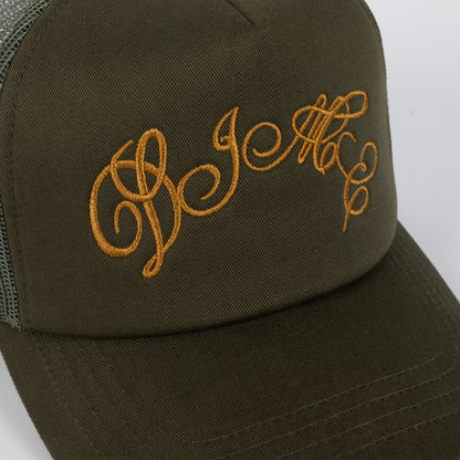 Dime Fighter Trucker Cap - Military Green