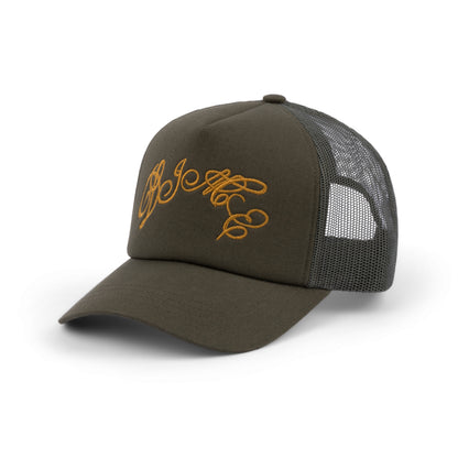 Dime Fighter Trucker Cap - Military Green