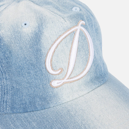 Dime Cursive Denim Worker Cap - Blue Washed