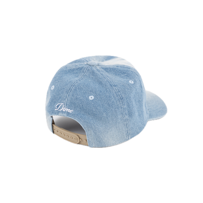 Dime Cursive Denim Worker Cap - Blue Washed