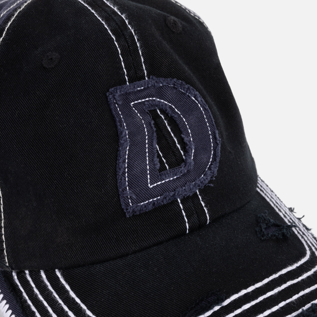 Dime Wavy D Low Pro Cap - Black