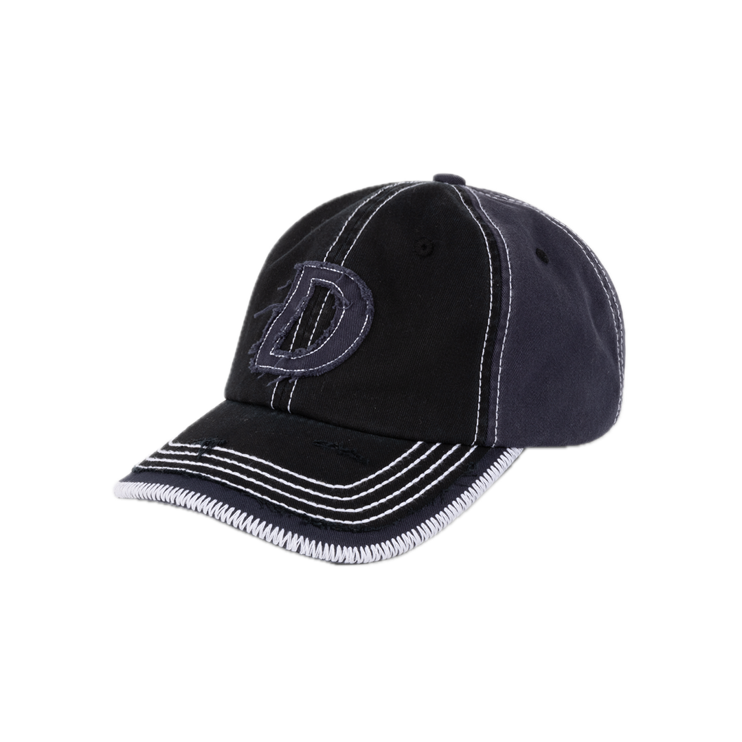 Dime Wavy D Low Pro Cap - Black