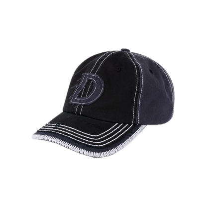 Dime Wavy D Low Pro Cap - Black